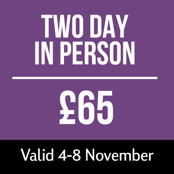 ASFF Two Day In Person Pass