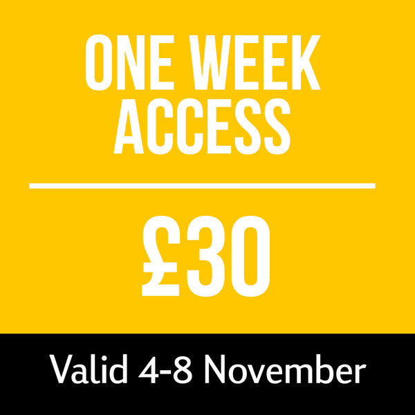 ASFF One Week Virtual Pass